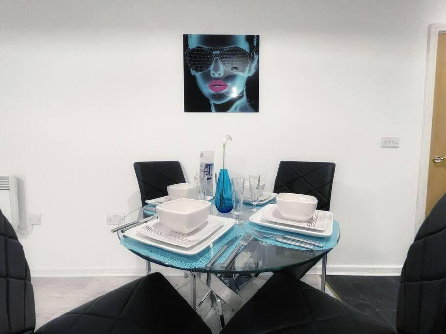 Cityfront Modern Apt Near City Centre/Etihad, Free Parking Manchester Kültér fotó