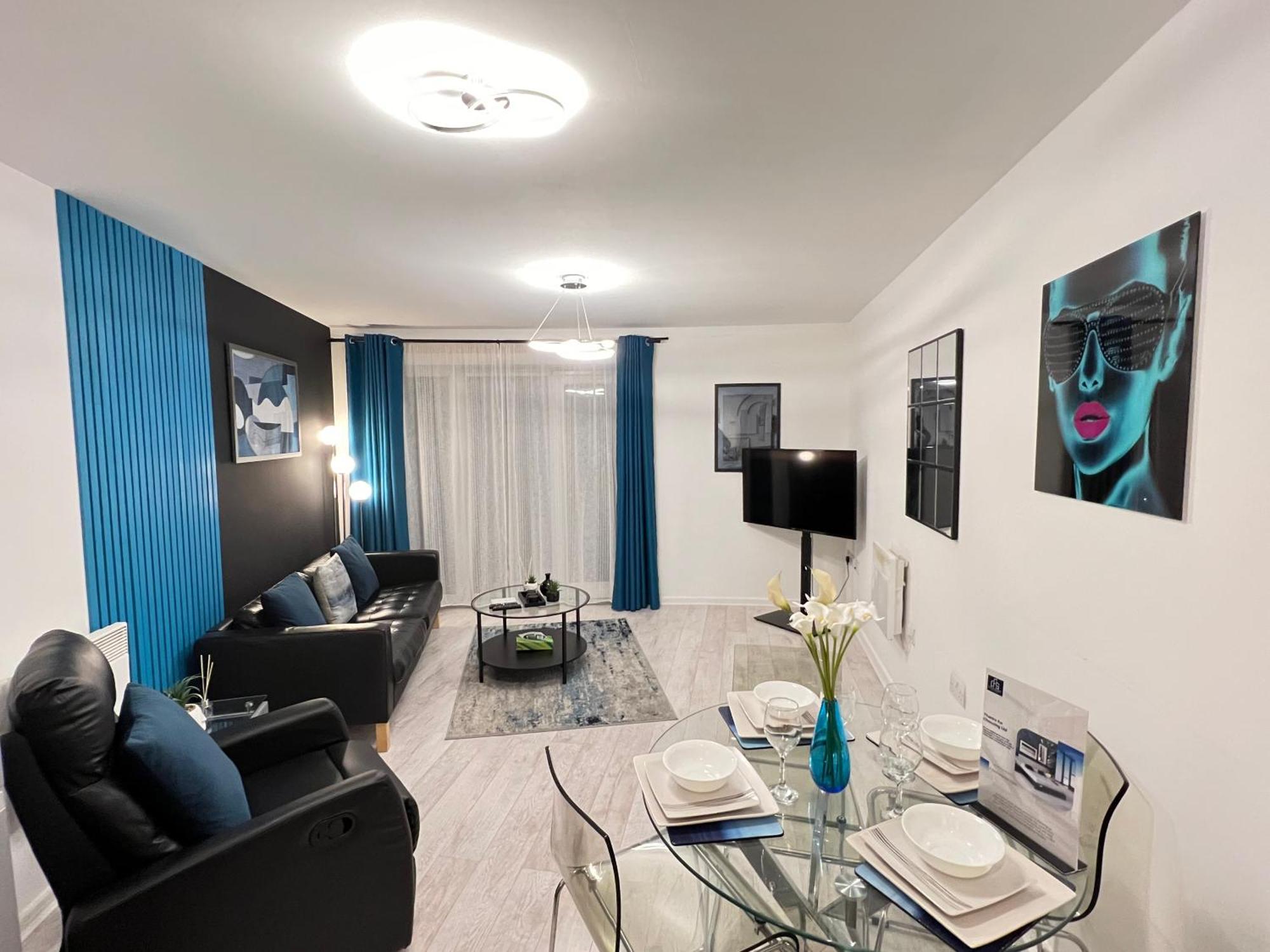 Cityfront Modern Apt Near City Centre/Etihad, Free Parking Manchester Kültér fotó